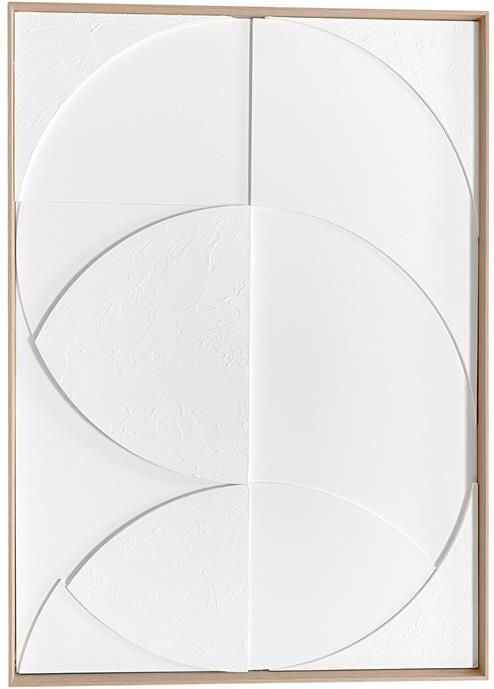 Reinders Compass Reliëf Art Schilderij 70x50cm Hout - Foto 6