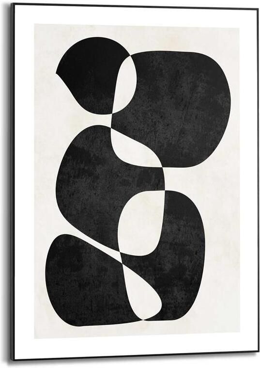 Reinders Imagination Schilderij 70x50cm Zwart