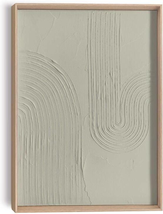 Reinders Sharp Sage Green Craft Art Schilderij 40x30cm Hout