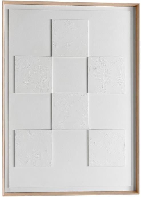 Reinders Square Reliëf Art Schilderij 70x50cm Hout - Foto 6