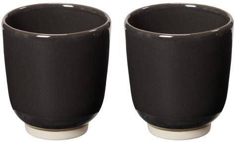 Return to Sender Antracietgrijs mokje small set van 2