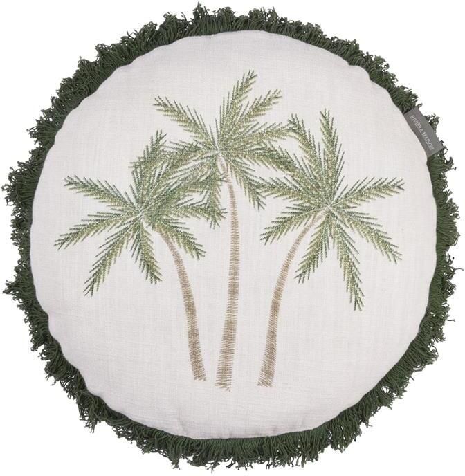 Rivièra Maison Palmetto Sierkussen 40 x 40 cm Groen