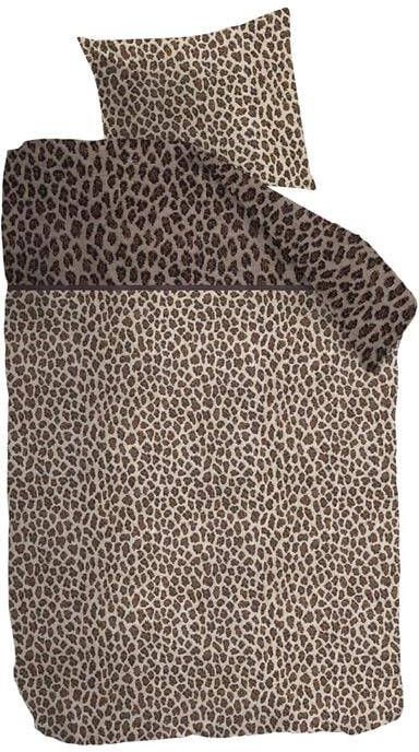 RIVIERA Rivièra Maison Cheetah Dekbedovertrek 140 x 200 220 cm Bruin