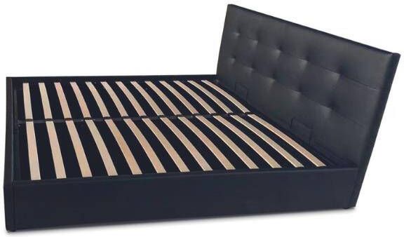 Rousseau Kofferbed Peggy incl. lattenbodem 160x200 Zwart - Foto 2