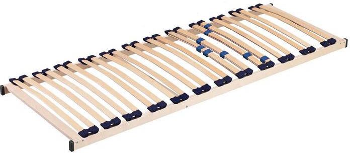 Rousseau Lattenbodem Ruby 70x200 24 latten Slaapkamer Bruin Hout Slaapkamer Op voorraad - Foto 3