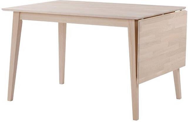 Rowico Home Filippa verlengbare houten eettafel whitewash 120 x 80