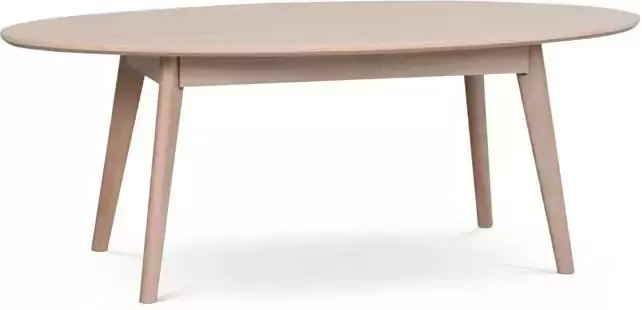 Rowico Home Yumi ovale houten salontafel whitewash 130 x 65 cm