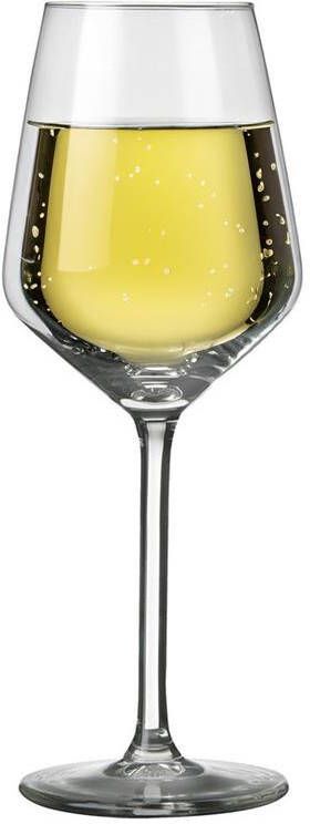 Royal Leerdam Wijnglazen Carre 6 stuks witte wijn 370 ml