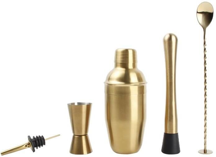 Salt&Pepper Salt & Pepper Bar Cocktailset 7-delig Goud