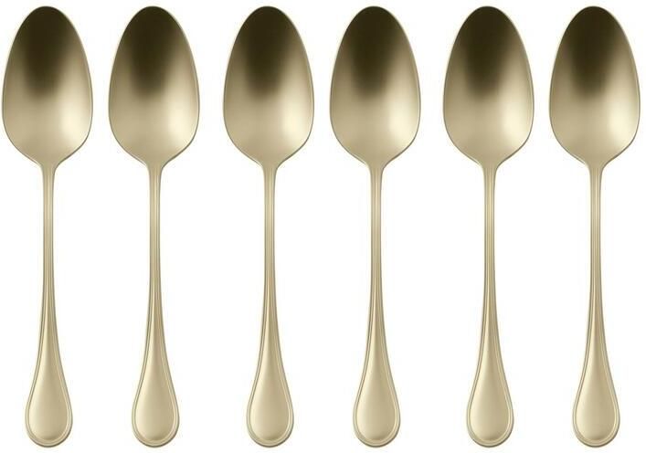 Sambonet Koffielepels Royal Champagne 6 Stuks