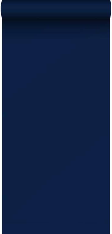 Sanders & Sanders behang effen marine blauw 53 cm x 10 05 m 935206