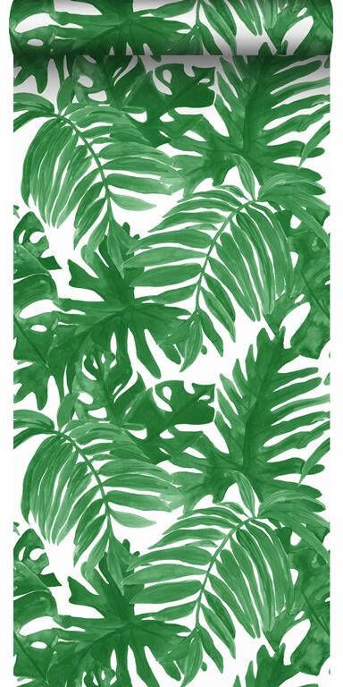 Sanders & Sanders behang palmbladeren tropisch junglegroen 0 53 x 10