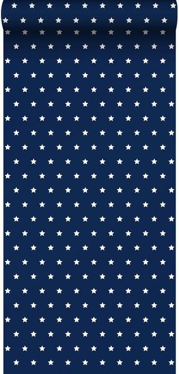 Sanders & Sanders behang sterren marine blauw 53 cm x 10 05 m 9352