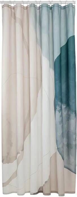 Sealskin Earth Douchegordijn 180x200 cm Polyester Donkergroen Off-white