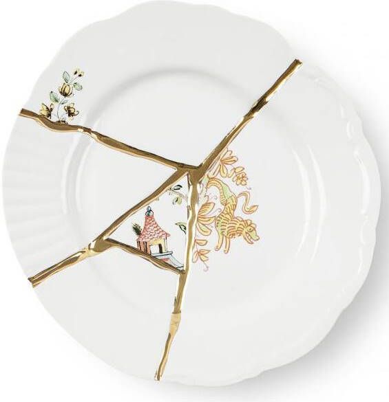 Seletti Kintsugi ontbijtbord Ø21 2 - Foto 1