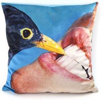 Seletti Toiletpaper kussen 50x50 Crow