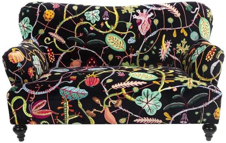 Seletti Botanical Diva bank zwart