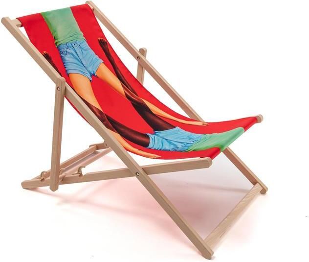 Seletti Deck Chair ligstoel Scissors