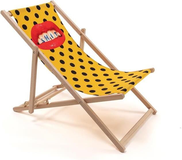 Seletti Deck Chair ligstoel Shit