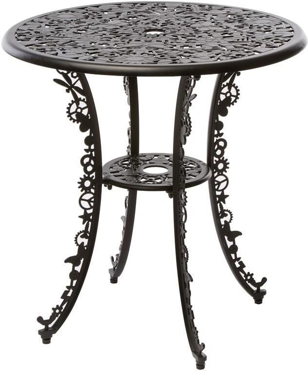 Seletti Industry Garden tuintafel 70 zwart