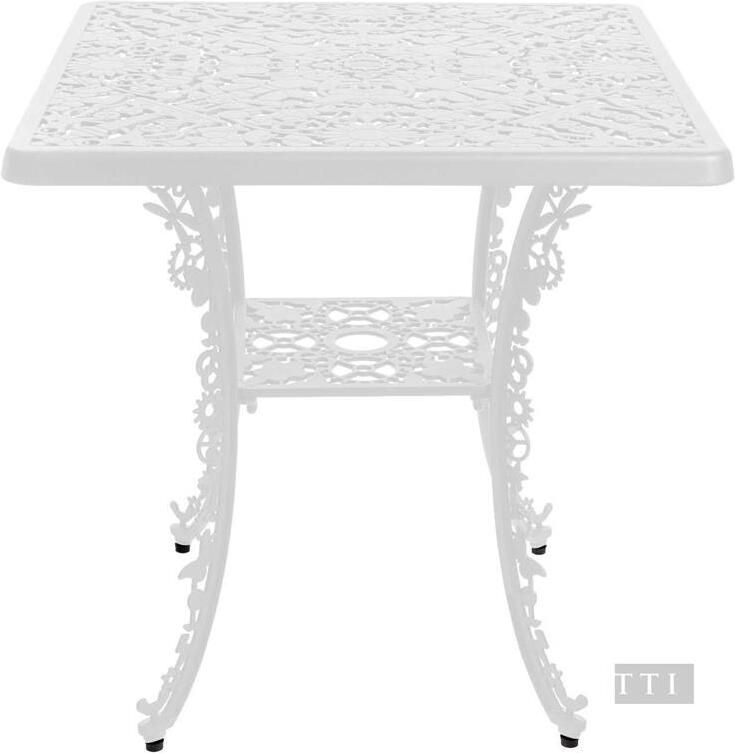 Seletti Industry Garden tuintafel vierkant 70x70 wit