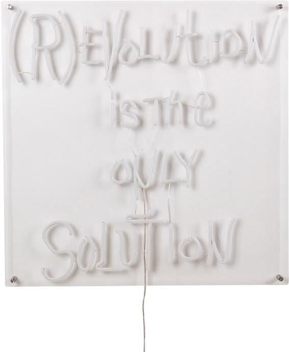 Seletti LED wandlamp (R)evolution is the only solution