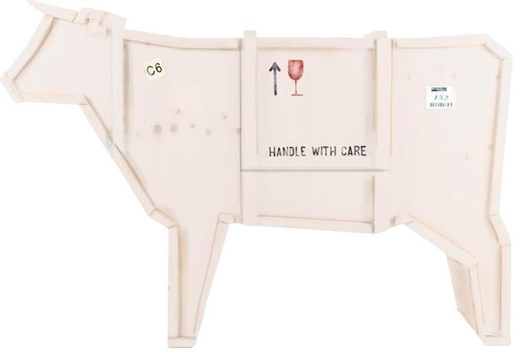 Seletti Sending Cow opbergkast wit
