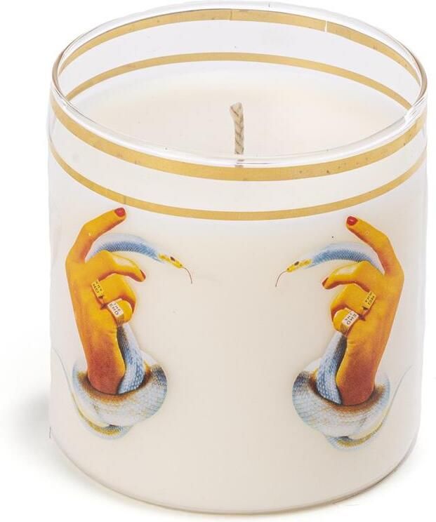 Seletti Toiletpaper kaars Hands With Snakes