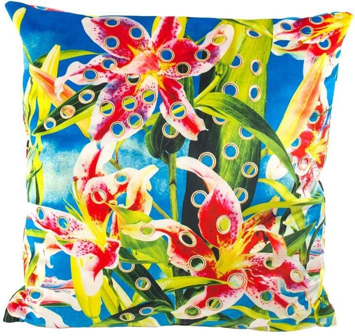 Seletti Toiletpaper kussen 50x50 Flowers with Holes