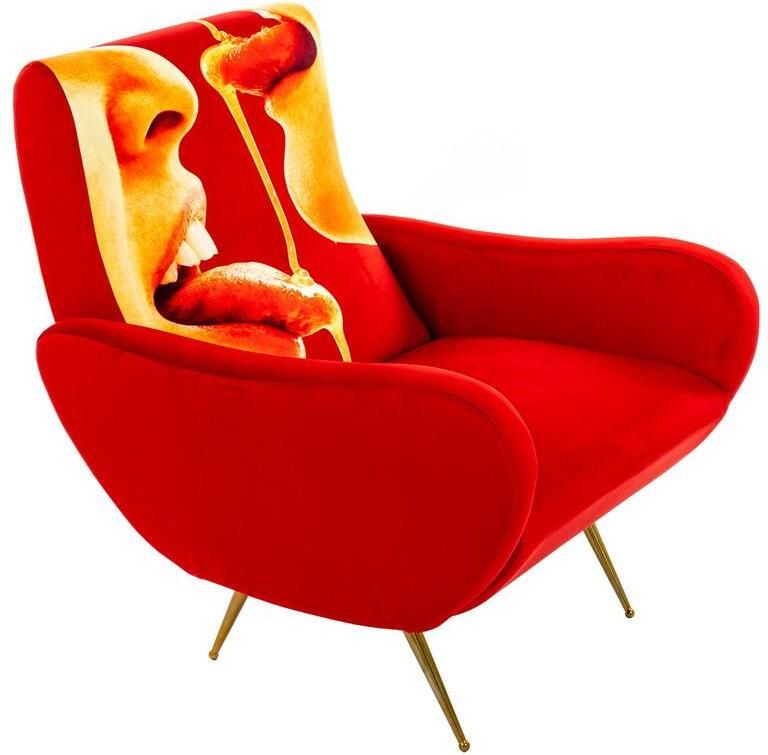 Seletti Toiletpaper Lounge fauteuil honey