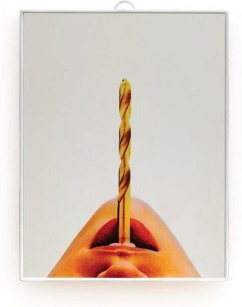 Seletti Toiletpaper spiegel small Drill