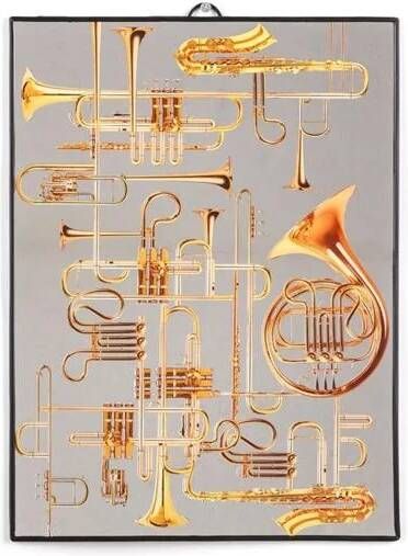 Seletti Toiletpaper spiegel large Trumpet