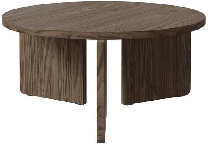 Selsey Preffines Ronde salontafel diameter 85 cm Wisconsin notenhout - Foto 2