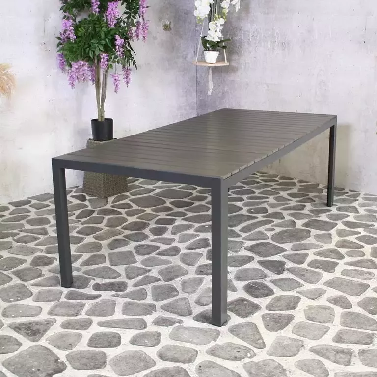 SenS-Line Jerry polywood table 220x100cm anthracite - Foto 2