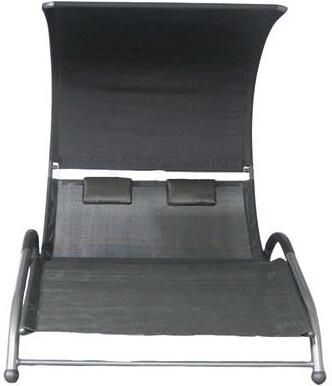 SenS-Line Tuin Lounger Cuba 2-persoons Antraciet - Foto 2