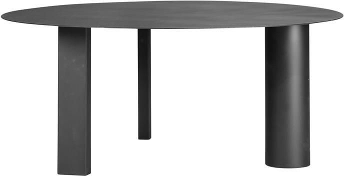 Serax Antonino Sciortino Tubes bijzettafel H29.5cm D70cm metaal zwart - Foto 2