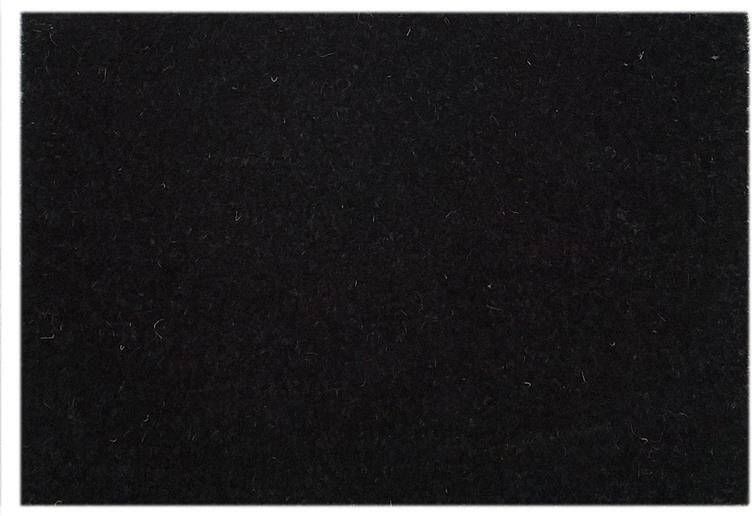 Sfeer voor jou SVJ Deurmat Rechthoekig 100 x 80 cm Kokos Zwart