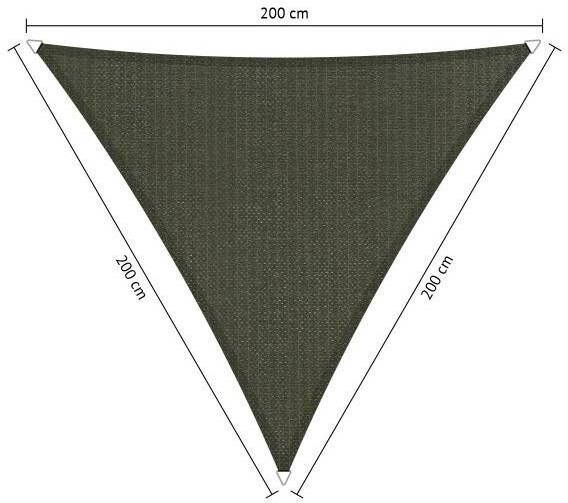Shadow Comfort driehoek 2x2x2m Deep Grey - Foto 1