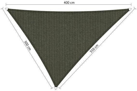 Shadow Comfort driehoek 3x3 5x4m Deep Grey