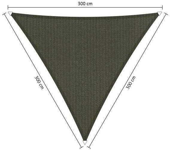 Shadow Comfort driehoek 3x3x3m Deep Grey - Foto 1