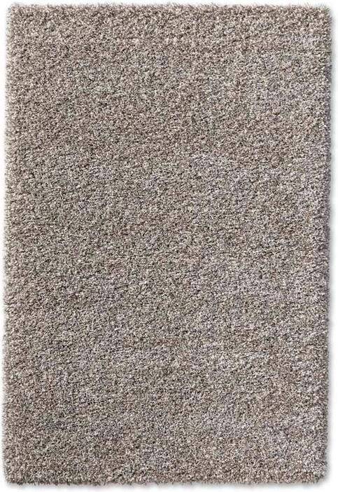 Shaggy Prime Hoogpolig vloerkleed Gemêleerd wit zilver 80x150 cm - Foto 3