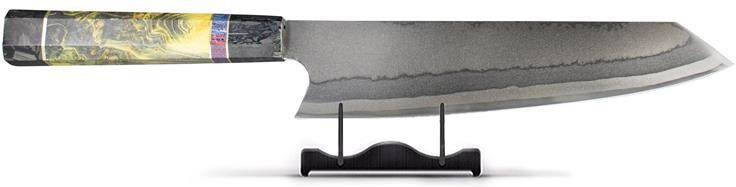 Shinrai Japan Damascus Kiritsuke Mes 7 Layer Special Edition 23 cm