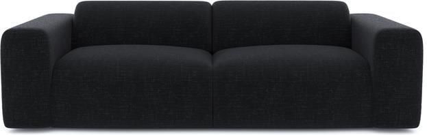 SIA Home 4-zits fluwelen bank met antraciet patroon