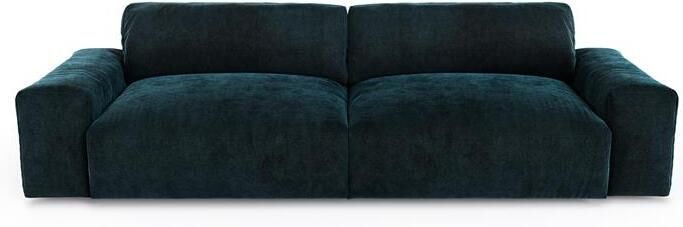 SIA Home 4-zits pauwblauwe fluwelen bank 240cm