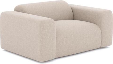 SIA Home Beige geweven fauteuil