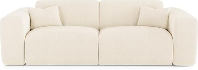 SIA Home Express slaapbank dunlopillo 140cm corduroy crème