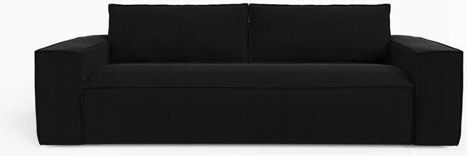 SIA Home Express slaapbank dunlopillo fluweel donker antraciet 160cm