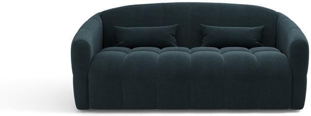 SIA Home Express slaapbank dunlopillo pauwblauw fluweel 140cm