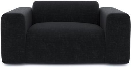 SIA Home Fluwelen fauteuil met antraciet patroon