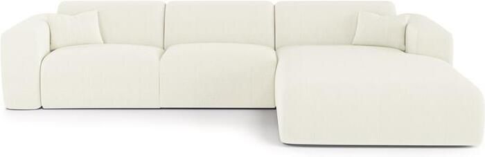 SIA Home Hoekbank dunlopillo crème corduroy 140cm